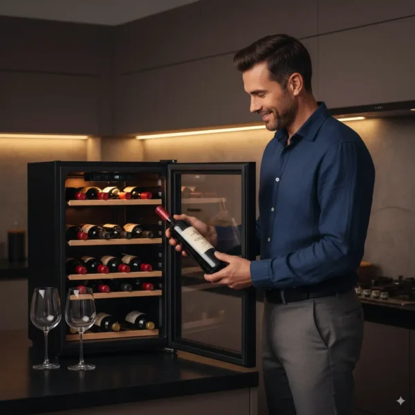 Vinkøleskab: Elegance og præcision til vinopbevaring - Billede 2