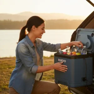Alternative view of GLOO Thermoelectric Cool Box IE27L - Ideel til camping