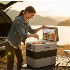 Alternative view of Euhomy CF001 Car Refrigerator 55L - Perfekt til camping