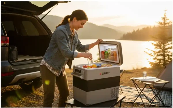 Euhomy CF001 Car Refrigerator 55L - Perfekt til camping - Billede 2